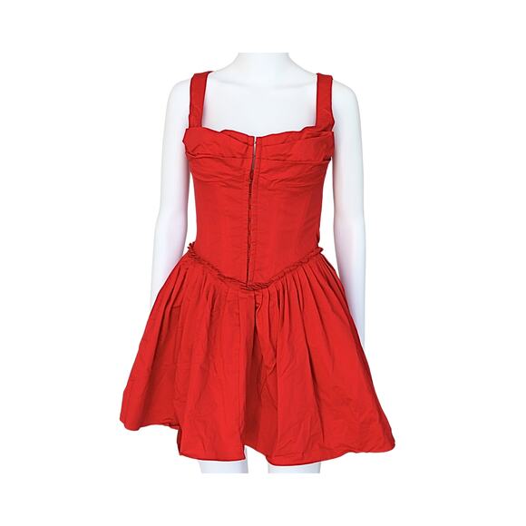 Cupid Pleated Mini Dress - Scarlett - XS